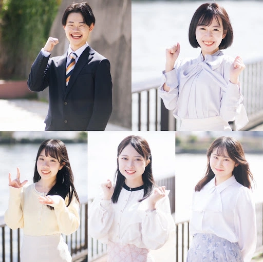 アナウンサー試験用プロフィール写真