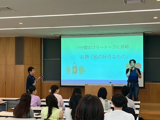 立教大学での課外授業風景1
